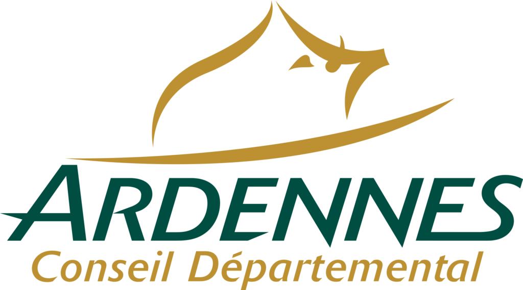 Logo du conseil départemental des Ardennes.