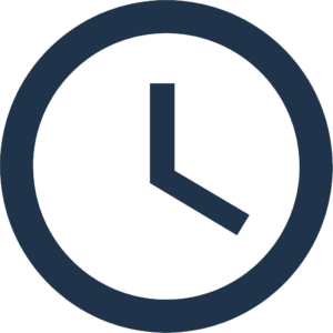 Clock symbolizing the opportunity to save time.